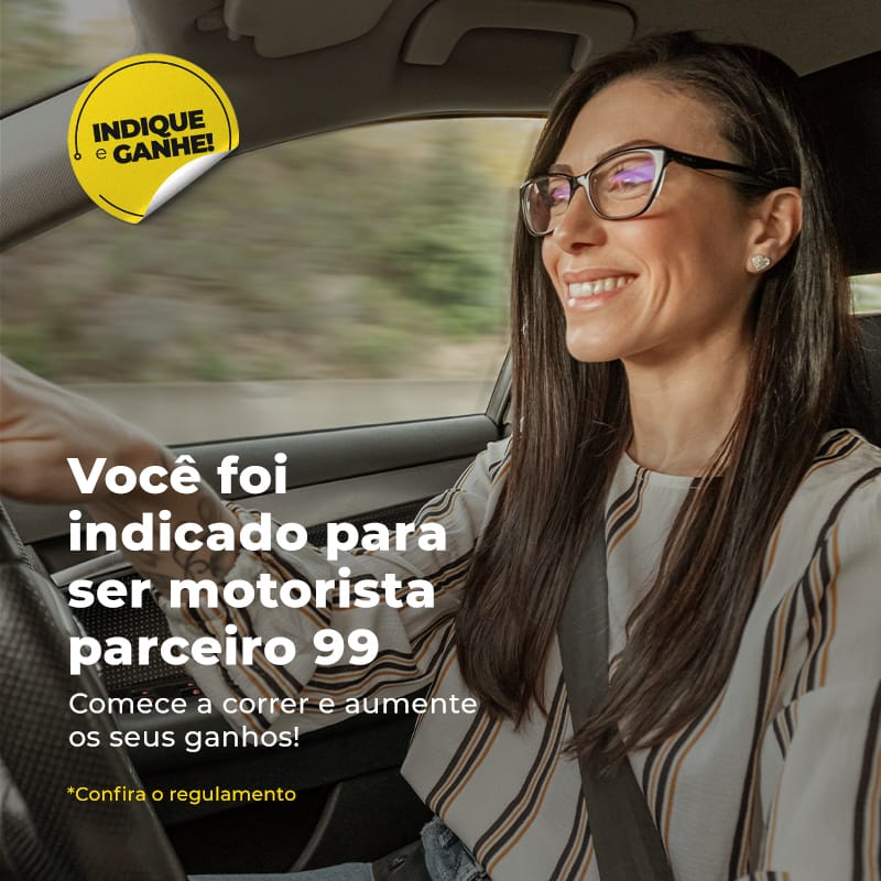 Convite 99 motorista